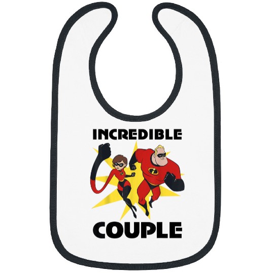 Disney Pixar Incredibles 2 Incredible Couple Duo Bibs