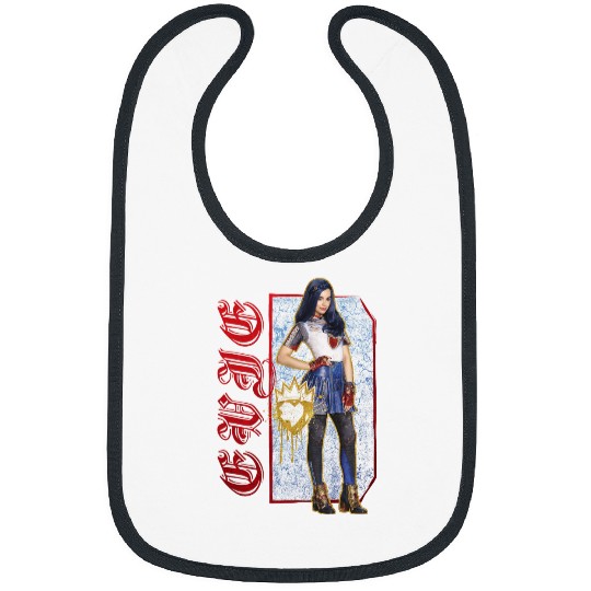 Disney Descendants 2 Evie Paint Drip Poster Bibs