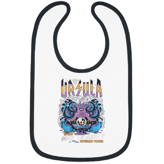 Disney Villains The Little Mermaid Ursula World Tour Band Tank Top Bibs