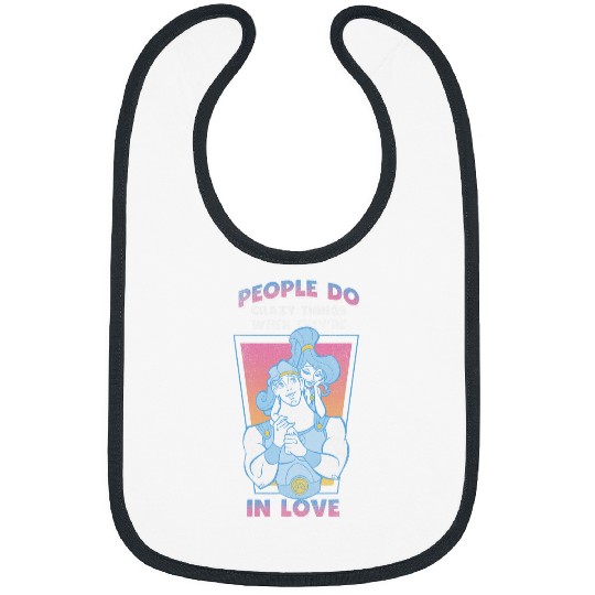 Disney Hercules Valentine's Day  Megara In Love Bibs