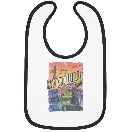 Disney Pixar Ratatouille Remy City View Poster Bibs