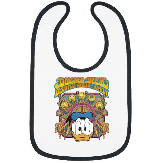 Disney DuckTales Donald Duck Devoted to His Family Retro Bibs