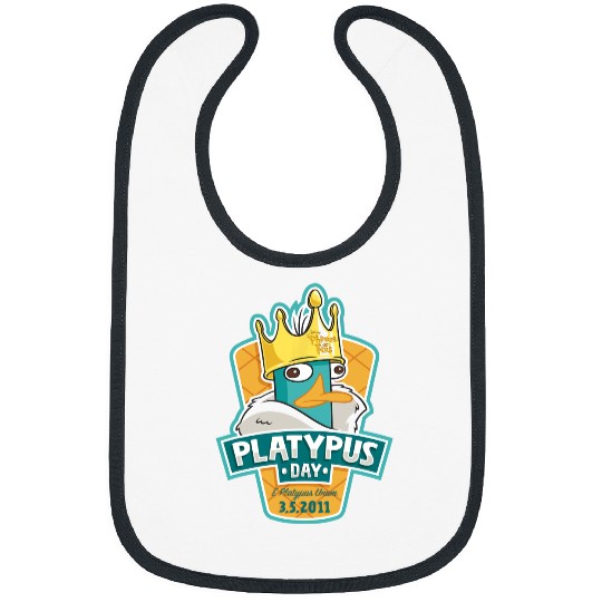 Disney Phineas And Ferb Platypus Day King Perry Portrait Bibs