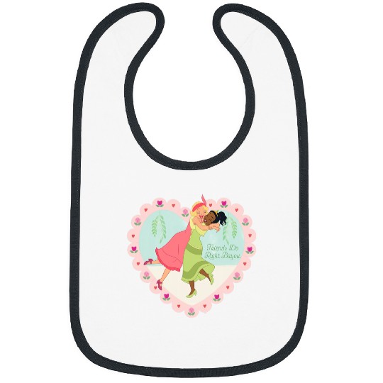 Disney Princess Frog Tiana Charlotte Friends Do Right Bayou Bibs