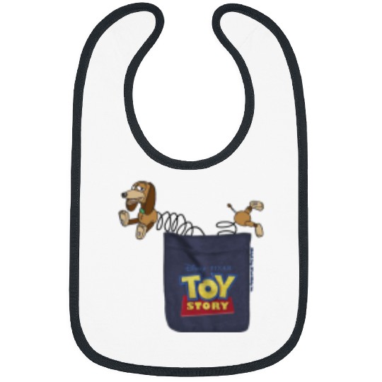 Disneyss Pixars Toy Story Slinky Dog Pocket Tee Bibs