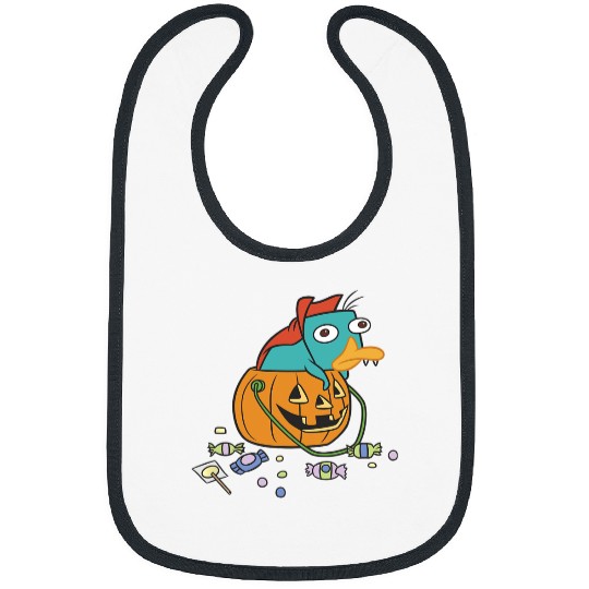 Disney Phineas And Ferb Halloween Vampire Perry The Platypus Bibs