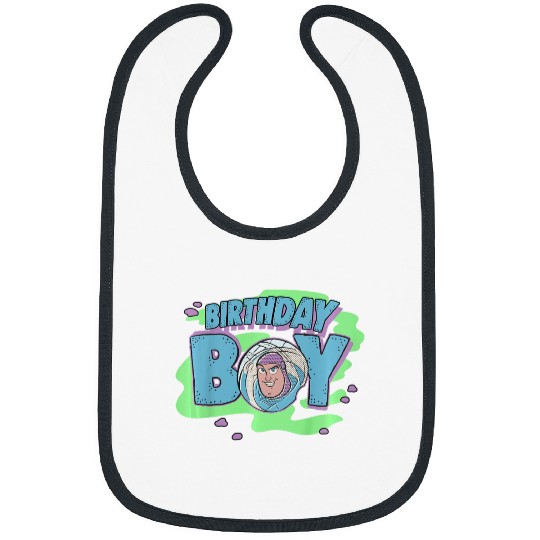 Kids Disney Pixar Toy Story Birthday Boy Buzz Lightyear Youth Bibs