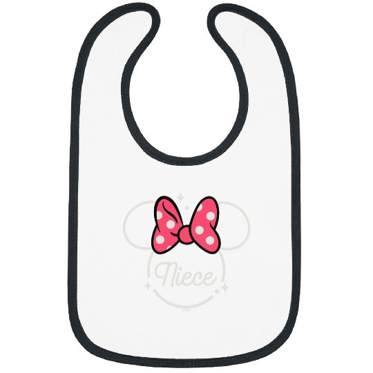 Disney Minnie Mouse Niece Head Icon Magic Family Trip Bibs