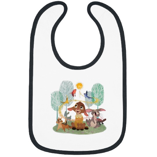 Discover Disney Wish Star and Valentino Animal Friends Bibs