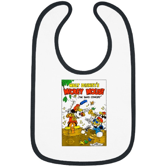 Disney Mickey Mouse The Band Concert Donald Duck Bibs