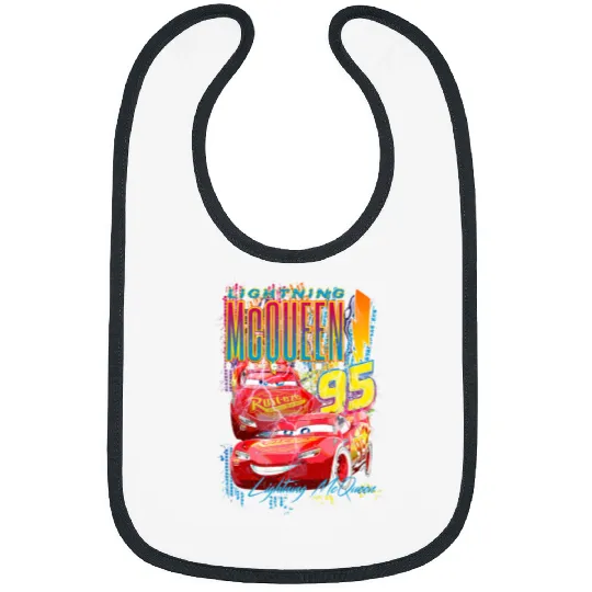 Discover Disney Pixar Cars Lightning McQueen Racing Thunder Poster Bibs