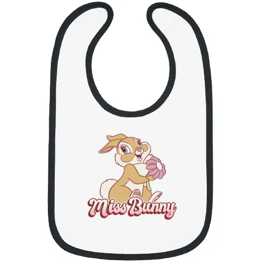 Disney Bambi Miss Bunny Floral Portrait Bibs