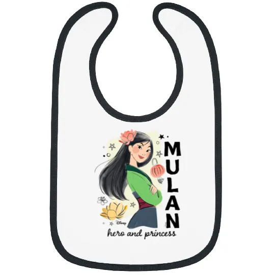 Disney Princess - Mulan Hero And Princess Bibs