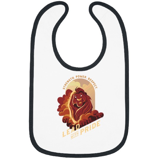 Disney The Lion King 30th Anniversary Mufasa Lead with Pride Bibs