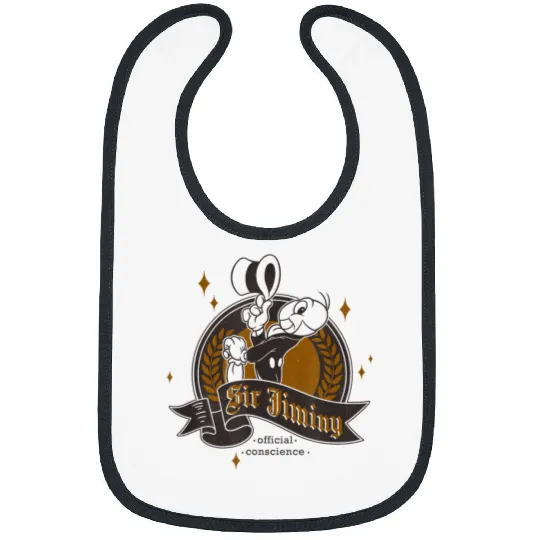 Disneyss Pinocchio Jiminy Cricket  Pose Bibs