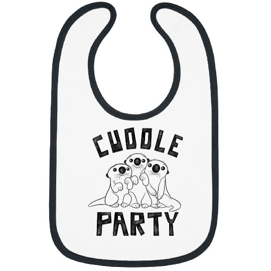 Disneyss Pixars Finding Dory River Otters Cuddle Party Sketch Bibs