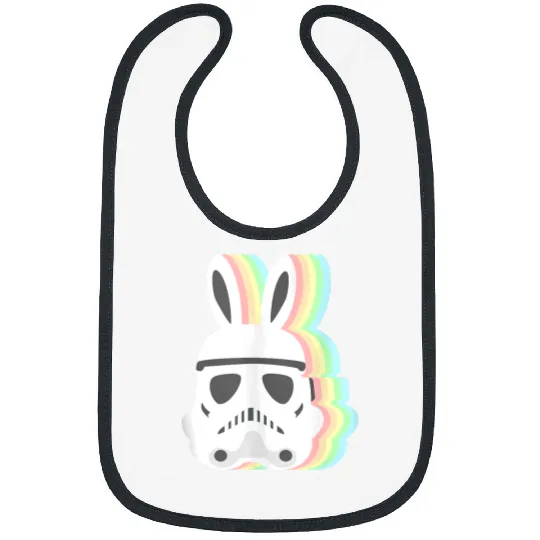 Star Warss Easter Stormtrooper Pastel Bunny Ears Disneyss+ Bibs