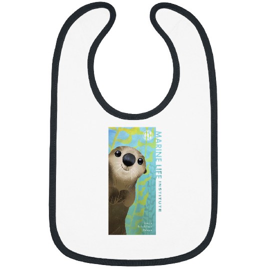 Disneyss Pixars Finding Dory Cute Otter Marine Life Institute Bibs