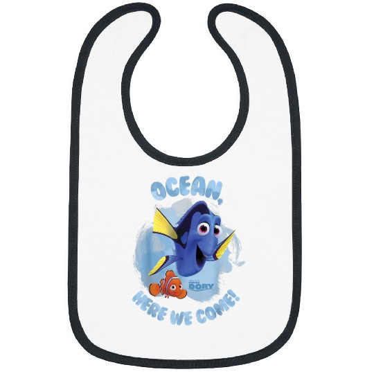 Disneyss Pixars Finding Dory Ocean Here We Come Watercolor Bibs