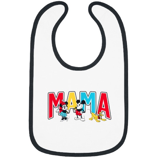 Discover Disney Mickey And Friends Mickey Minnie Mama Col Bibs