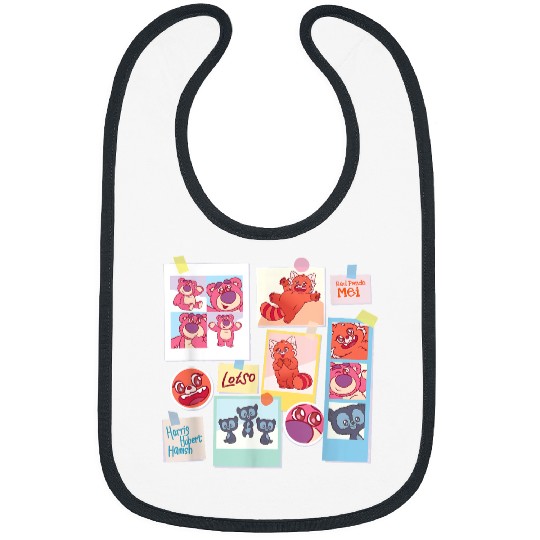 Disney And Pixars Lotso Mei Brave Bears Fluffy Cute Photos Bibs