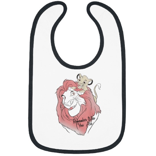 Disney Lion King Remember Who You Are Mufasa Sim Bibs