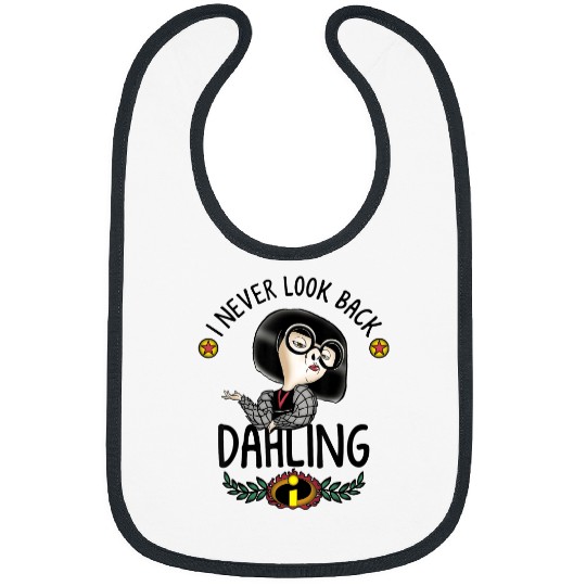 Disney Pixar The Incredibles Edna Look Back Dahl Bibs