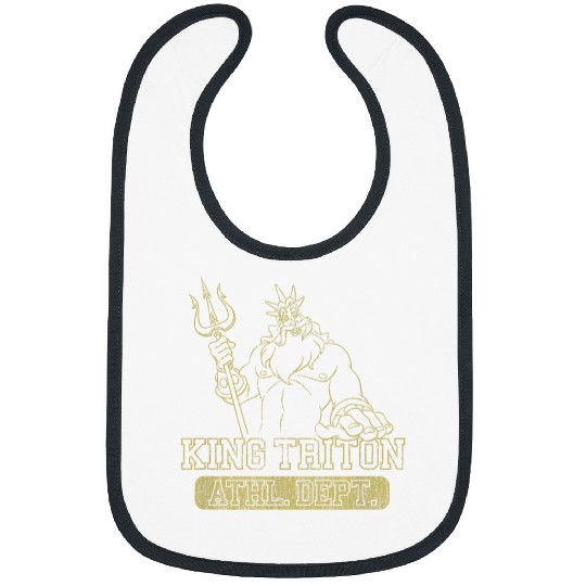 Disney The Little Mermaid King Triton Athletic D Bibs