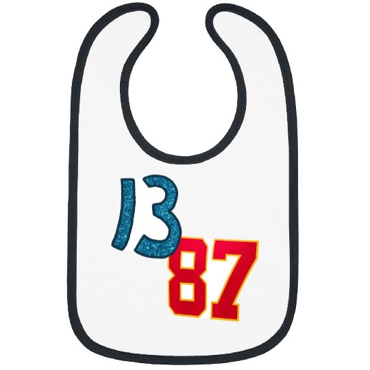 Discover Taylor And Travis Kelce - 13 And 87 - Tayvis Bibs