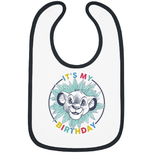 Disney The Lion King Birthday Floral Simba Its M Bibs