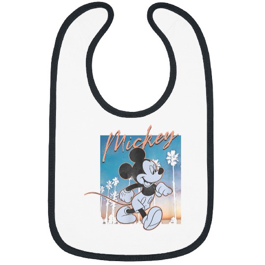 Disney Mickey And Friends Walking On The Sunset Poster Bibs