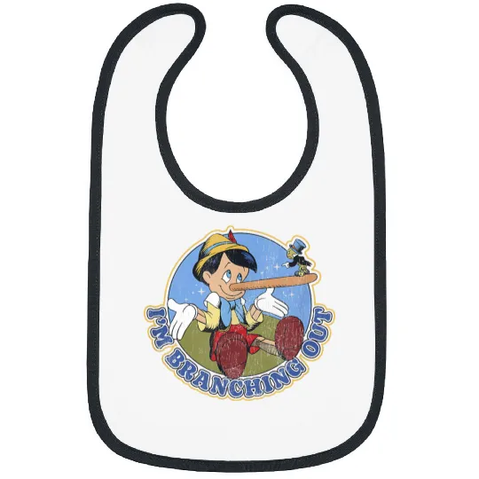 Disneyss Pinocchio Jiminy Cricket Branching Out Bibs