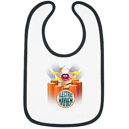 Disney The Muppets Electric Mayhem Animal Rockin' Drummer Bibs