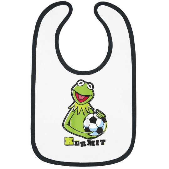 Disneyss The Muppets Kermit Soccer Ball Vintages Stencil Logo Bibs