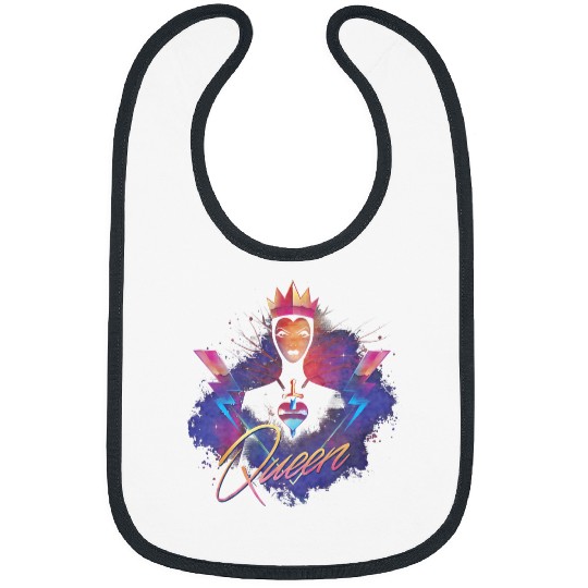 Disneyss Villains Evil Queen Rock Portrait Bibs