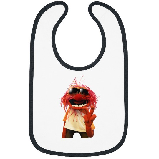 Disney The Muppets Cool Animal Sunglasses Color Portrait Bibs