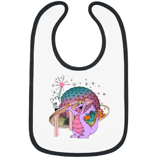Disney Figment Bibs, Epcot Figment Bibs