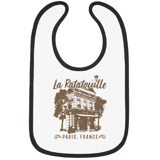Disney Pixar Ratatouille Paris Bibs