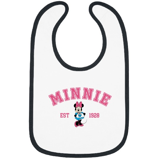 Minnie Est 1928 Bibs, Disney Bibs, Minnie Mouse Bibs, Disney Fan Gift