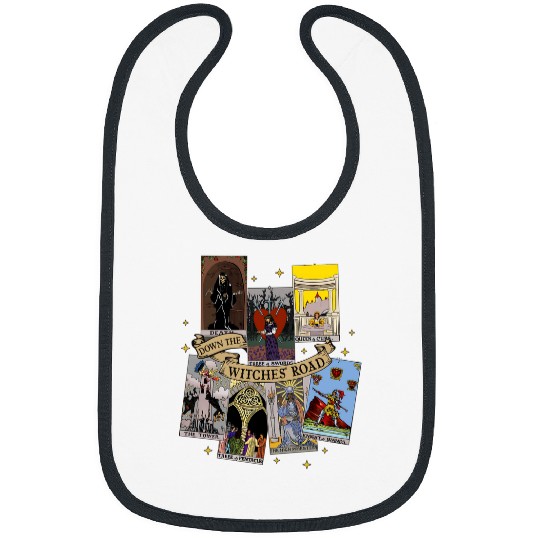 Agatha All Along Tarot Cards Bibs, Marvel Show Disney, Agatha Harkness Down The Witches