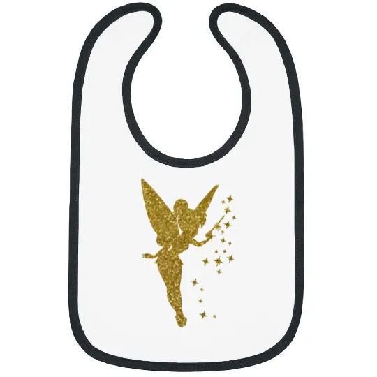 Tinkerbell Bibs, Tinkerbell Glitter Bibs, Peter Pan Bibs, Fairy Bibs, Disney Bibs