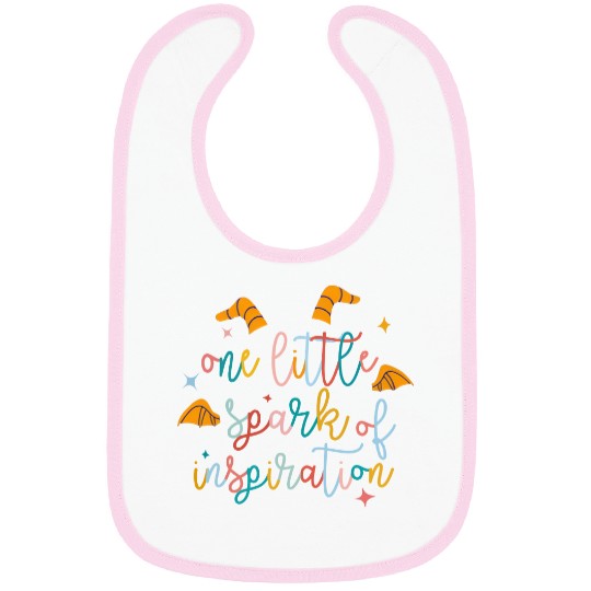 Figment Dragon One Little Spark Bibs, Funny Disney Bibs