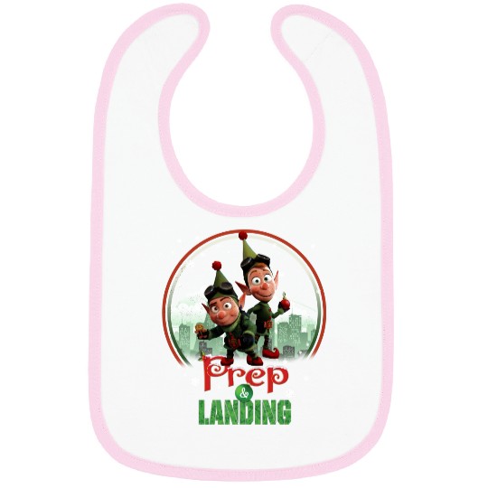 Discover Prep & Landing Christmas Movie  Bibs, Vintage Disney Christmas Party Bibs, Disneyland Holiday Family Trip Gift