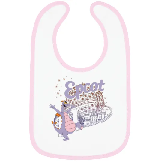 Epcot Figment Bibs, Disney Figment Bibs, Figment Est 1983 Bibs