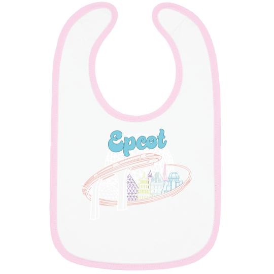 Epcot Countries Bibs, Monorail Bibs, Epcot Bibs, Colorful Disney Bibs