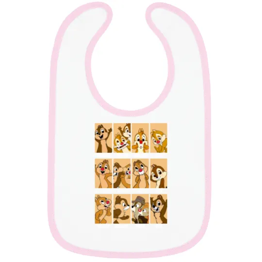Chip n Dale Mode Bibs,Chip And Dale Bibs,Chip And Dale,Disney Chip And Dale,Chip Bibs