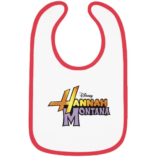 Hannah Montana Logo Bibs, Hannah Montana Bibs, WDW Magic Kingdom Disneyland
