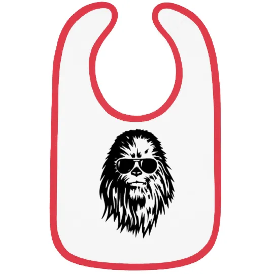 Chewbacca with Sunglasses  Disney Star Wars Adult Unisex Bibs, Star Wars Gift Idea