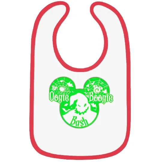 Disney Oogie Boogie Bash Bibs, Disney Halloween Bibs, Oogie Boogie Man Bibs, Nightmare Before Christmas Bibs
