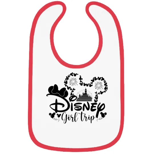 Disney Girls Trip Bibs, Disney Girls Squad Bibs, Disney World Bibs, Disney Trip Bibs